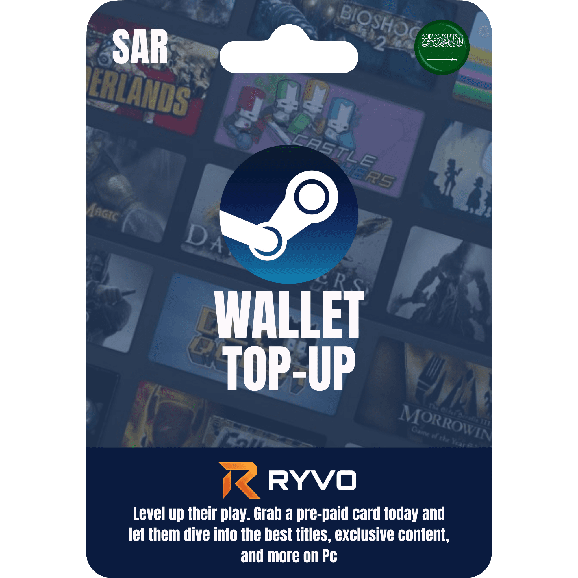 Steam Wallet Code (Saudi Arabia) cover art