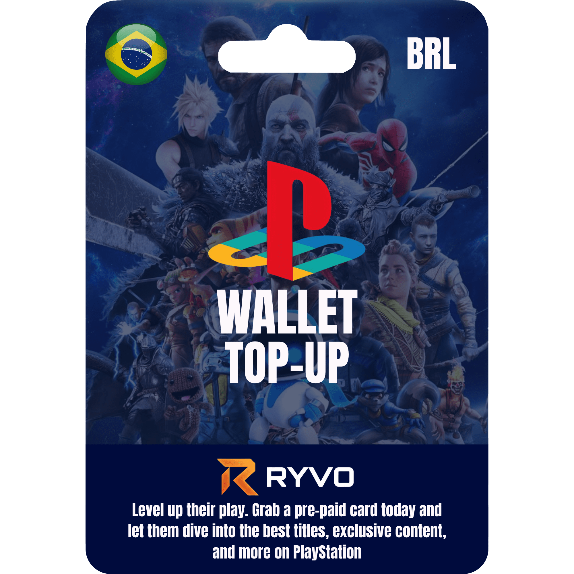 PlayStation Gift Card BRL cover art