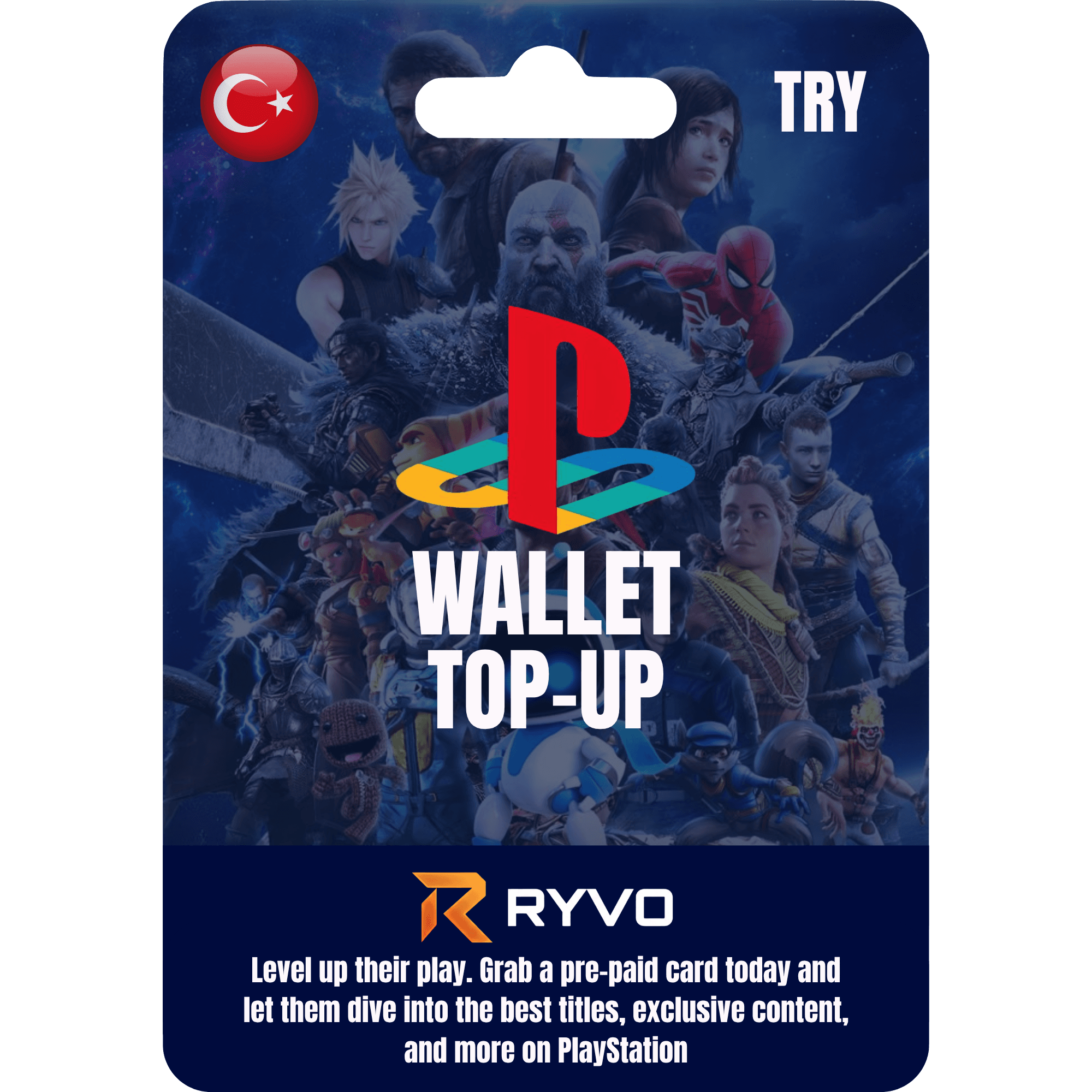 PlayStation Gift Card TRY cover art