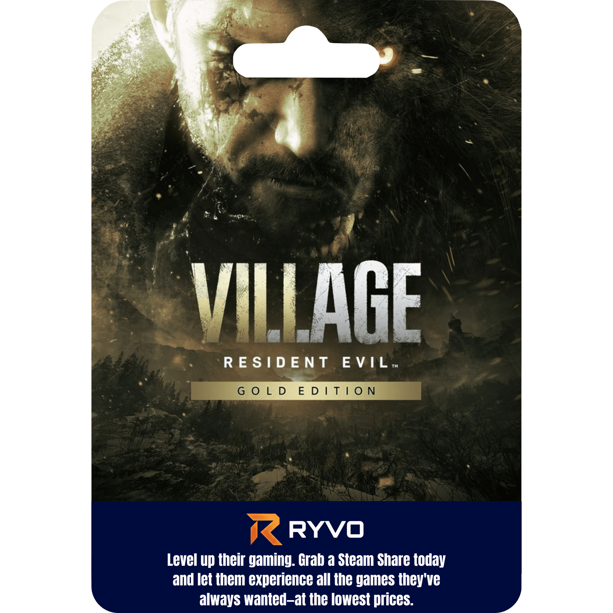 RESIDENT EVIL 8 VILLAGE - GOLD EDITION cover art