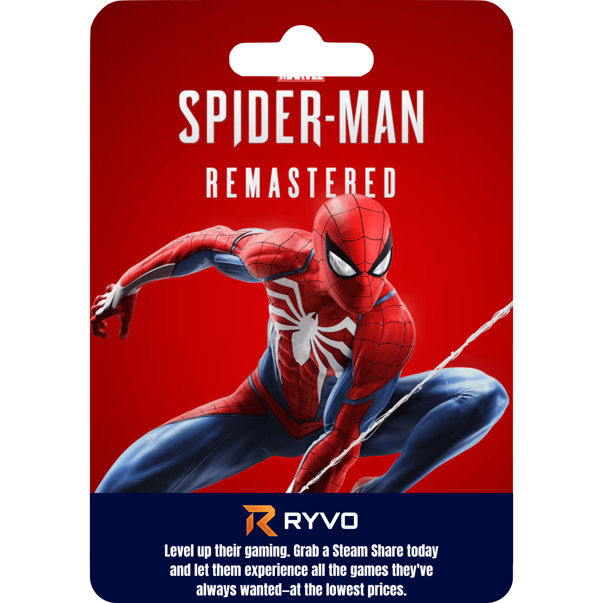 MARVEL'S SPIDER-MAN REMASTERED cover art