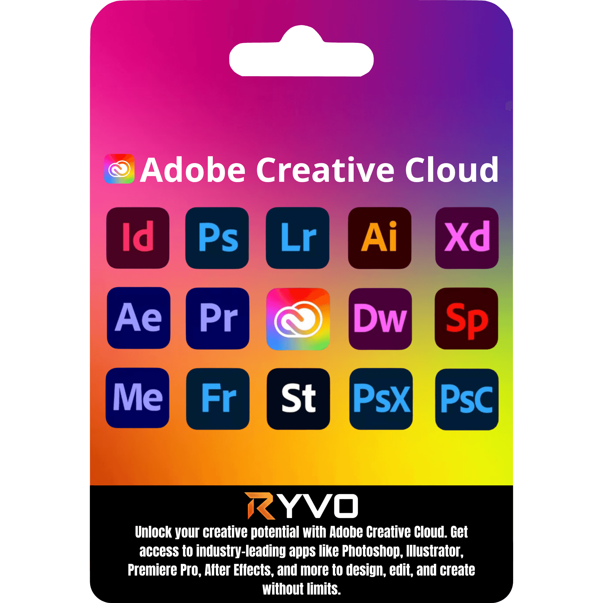 Adobe Creative Cloud Pro Subscription cover art
