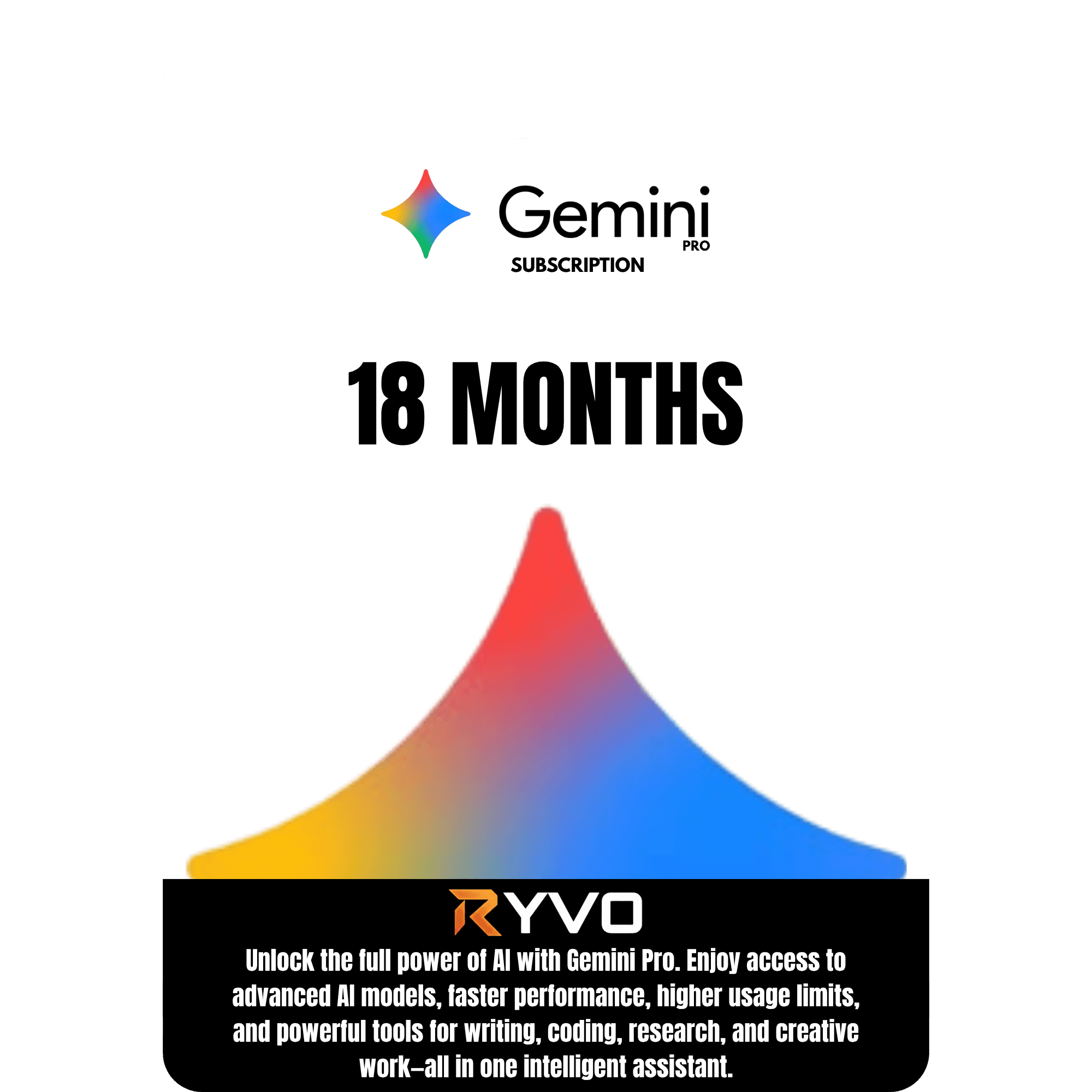 Google AI Pro - Gemini 18 Months cover art