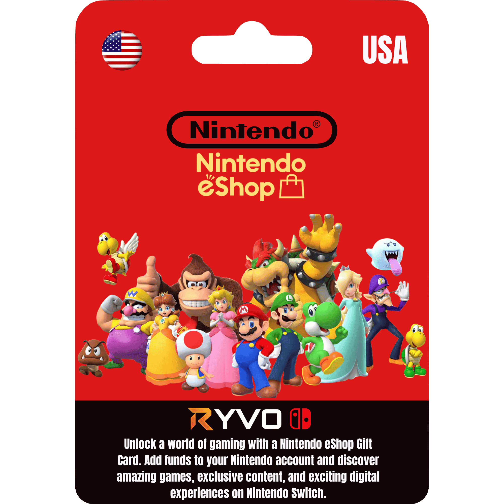 Nintendo eShop Gift Card (USA) cover art