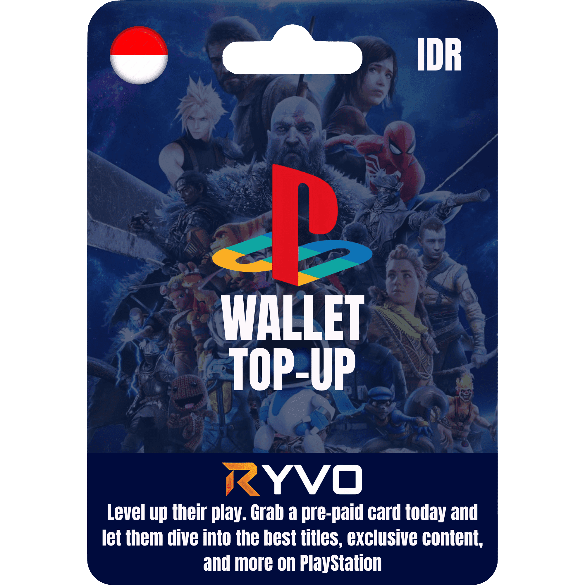 PlayStation Gift Card IDR cover art